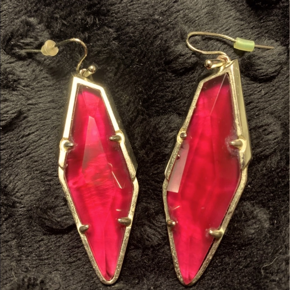 Kendra Scott Burgundy Illusion Bexley